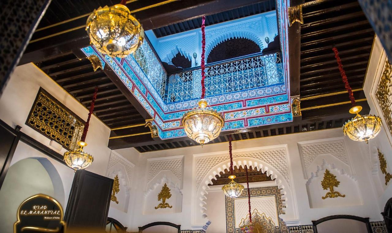 Riad El Manantial,Dar Hajjaj,Patrimonio Del Sxix เทโทอัน ภายนอก รูปภาพ