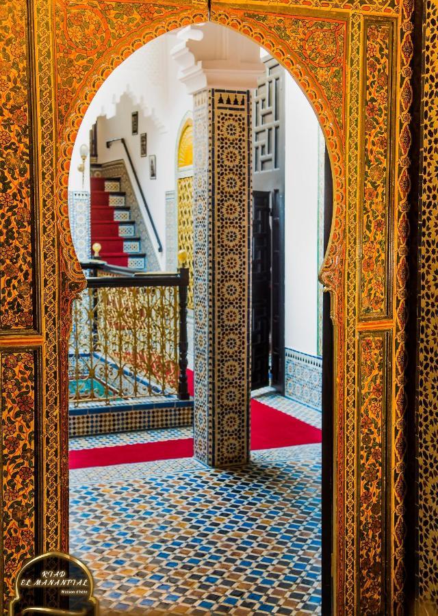 Riad El Manantial,Dar Hajjaj,Patrimonio Del Sxix เทโทอัน ภายนอก รูปภาพ