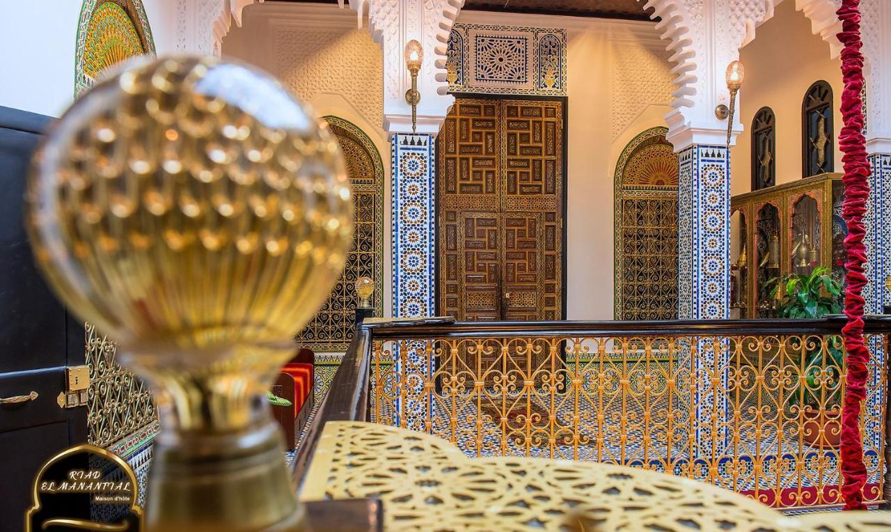 Riad El Manantial,Dar Hajjaj,Patrimonio Del Sxix เทโทอัน ภายนอก รูปภาพ