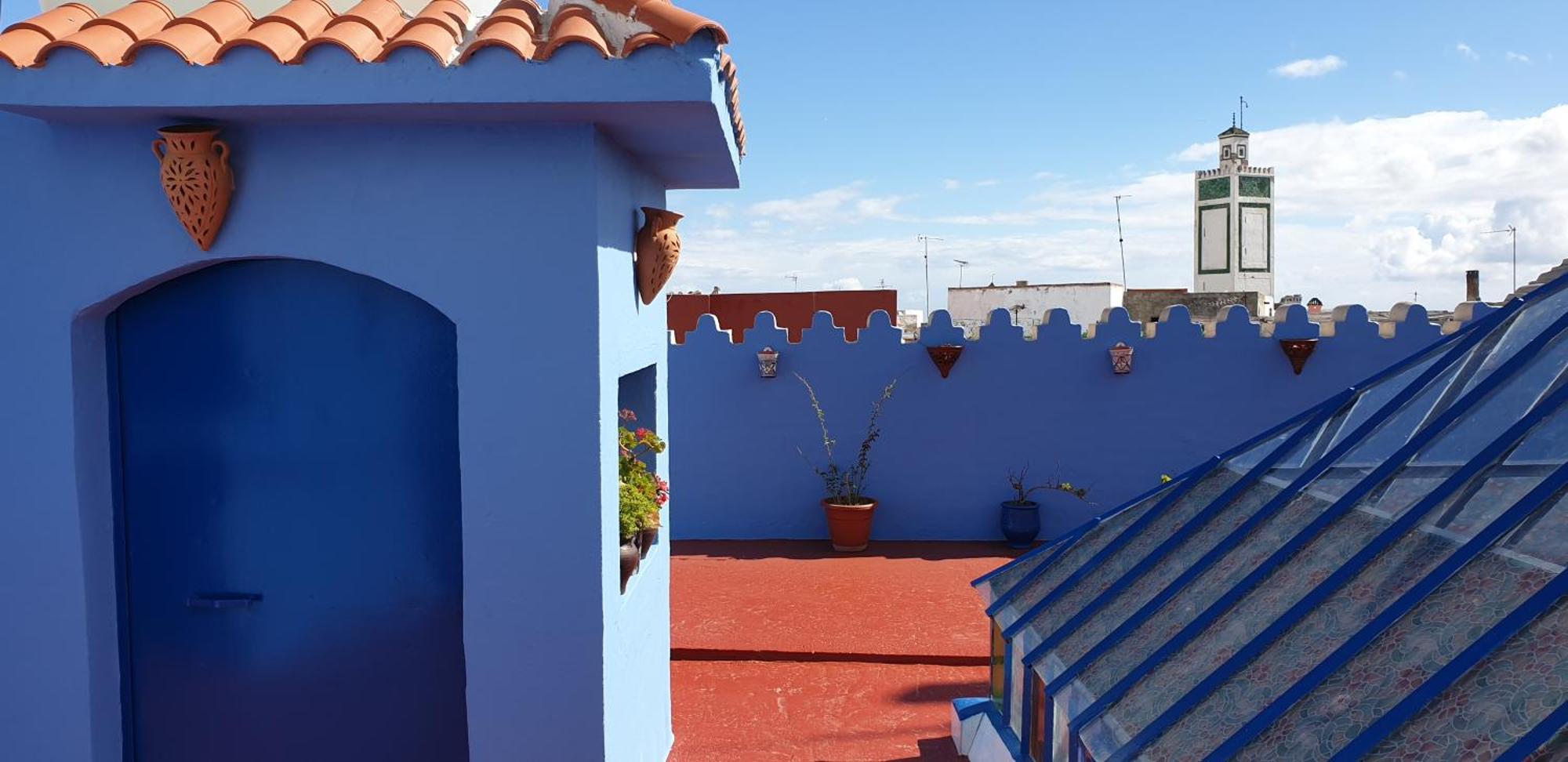 Riad El Manantial,Dar Hajjaj,Patrimonio Del Sxix เทโทอัน ภายนอก รูปภาพ