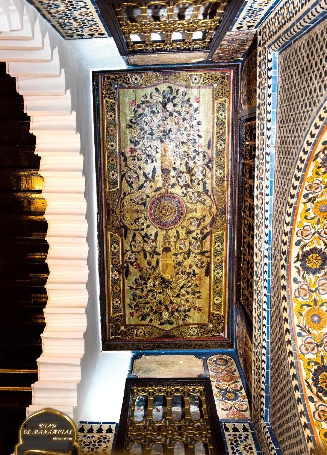 Riad El Manantial,Dar Hajjaj,Patrimonio Del Sxix เทโทอัน ภายนอก รูปภาพ