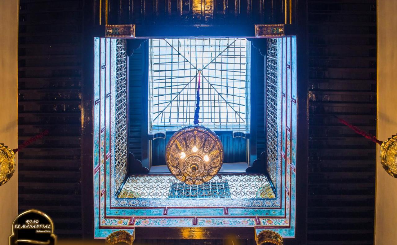 Riad El Manantial,Dar Hajjaj,Patrimonio Del Sxix เทโทอัน ภายนอก รูปภาพ