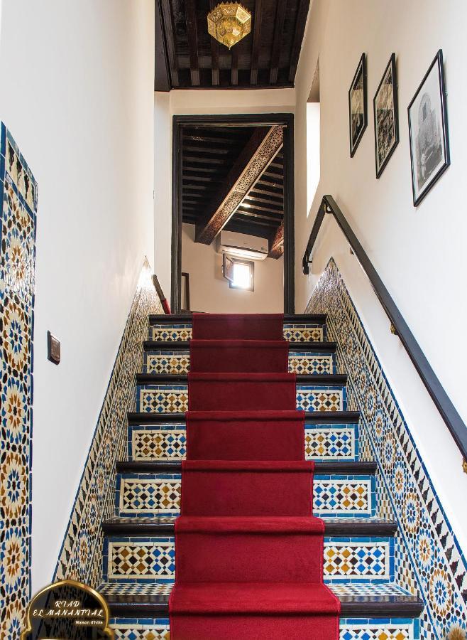 Riad El Manantial,Dar Hajjaj,Patrimonio Del Sxix เทโทอัน ภายนอก รูปภาพ